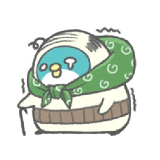 PP mini 小小企鵝 -小老頭 （1） - Sticker 12
