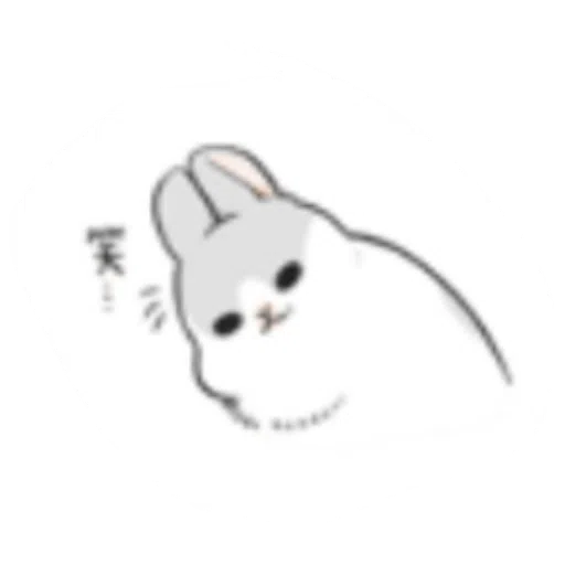 Rabbit-Yes/No/Dunno/Ok - Sticker 15