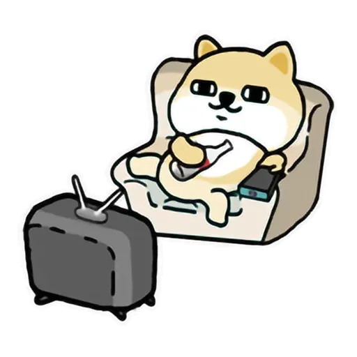 LittleFatShibainu3 - Sticker 11