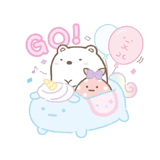 すみっコぐらし たぴおかパーク - Sticker 10