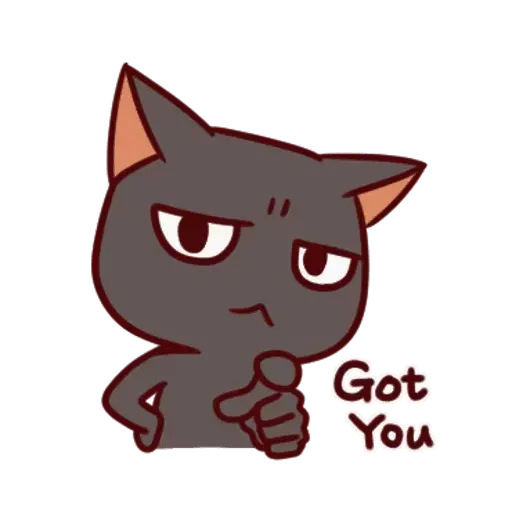 Black Cat - Sticker 12