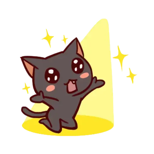 Black Cat - Sticker 17