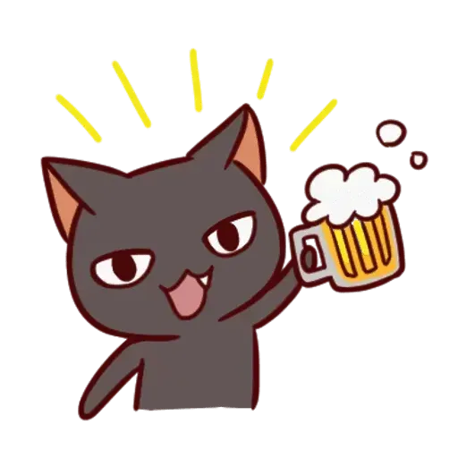 Black Cat - Sticker 19