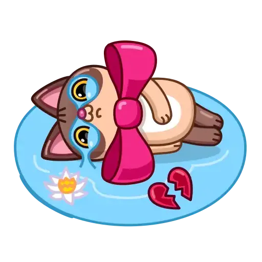 Valentine Cat - Sticker 18