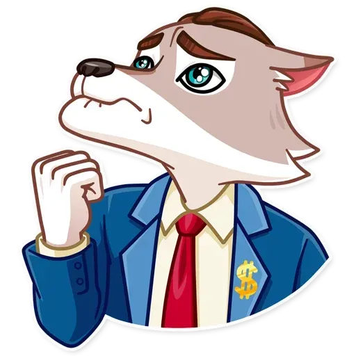 The Wolf - Sticker 19