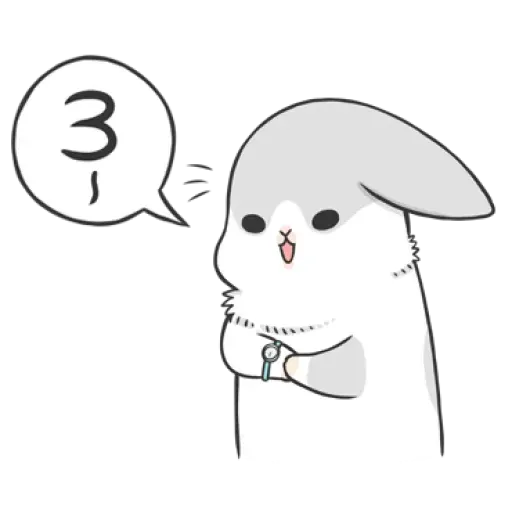 Rabbit Christmas - Sticker 21