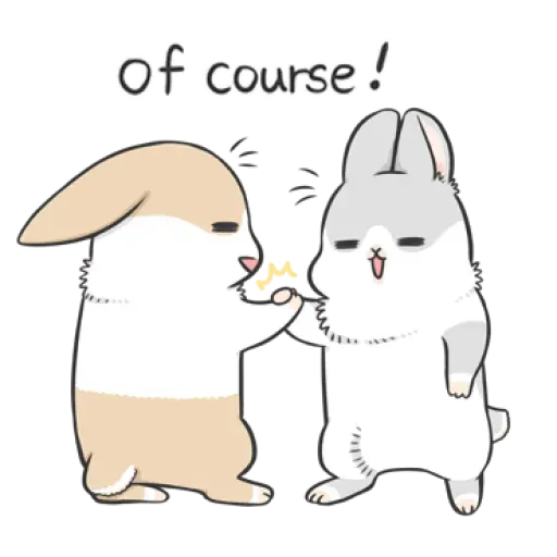 Rabbit Christmas - Sticker 28