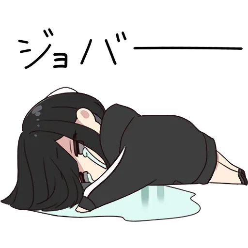 Yurudara-chan - Sticker 11
