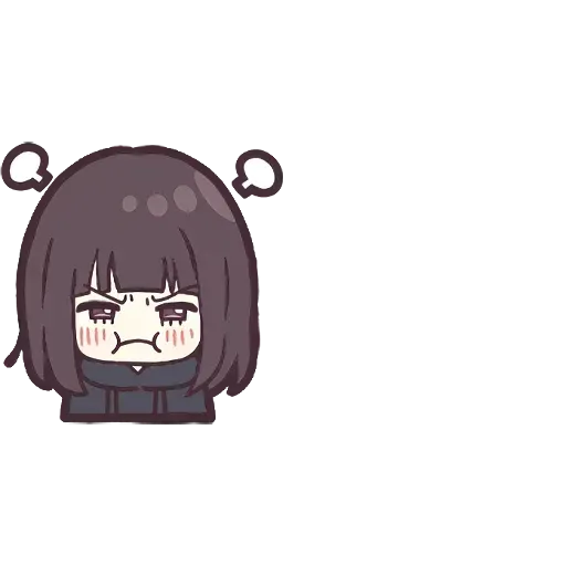 Menhera chan Emoji - Sticker 20