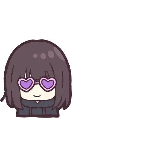 Menhera chan Emoji - Sticker 22
