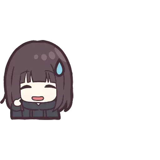 Menhera chan Emoji - Sticker 11