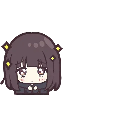 Menhera chan Emoji - Sticker 19