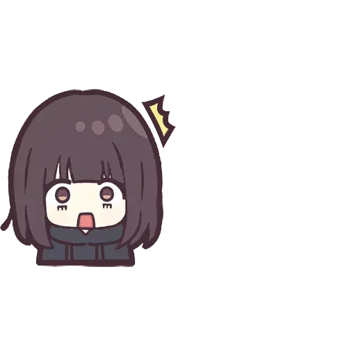 Menhera chan Emoji - Sticker 18