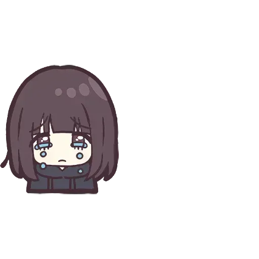Menhera chan Emoji - Sticker 12