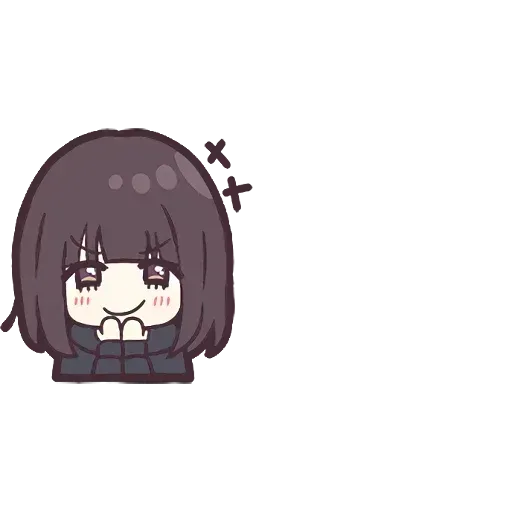 Menhera chan Emoji - Sticker 21