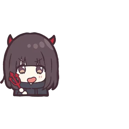 Menhera chan Emoji - Sticker 23