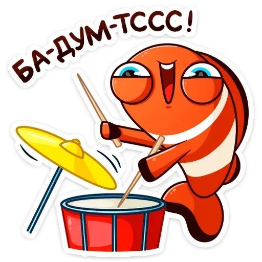 Golden Fish - Sticker 27