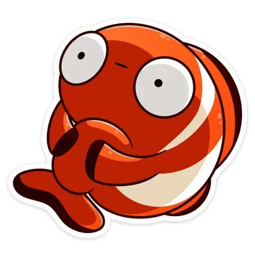 Golden Fish - Sticker 10