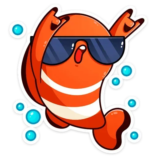 Golden Fish - Sticker 16