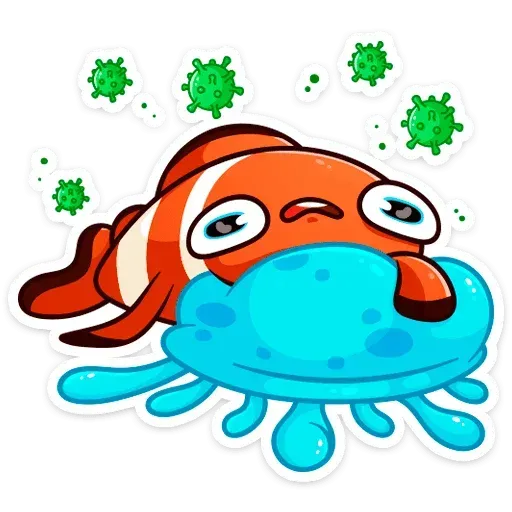 Golden Fish - Sticker 19