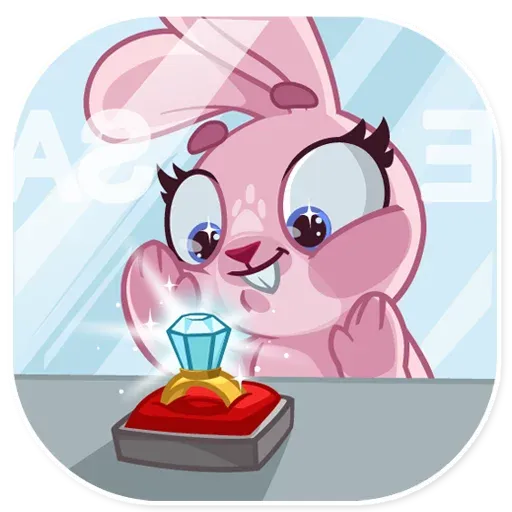 Rosy Bunny - Sticker 22