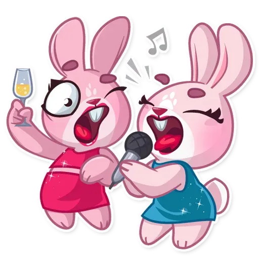 Rosy Bunny - Sticker 26