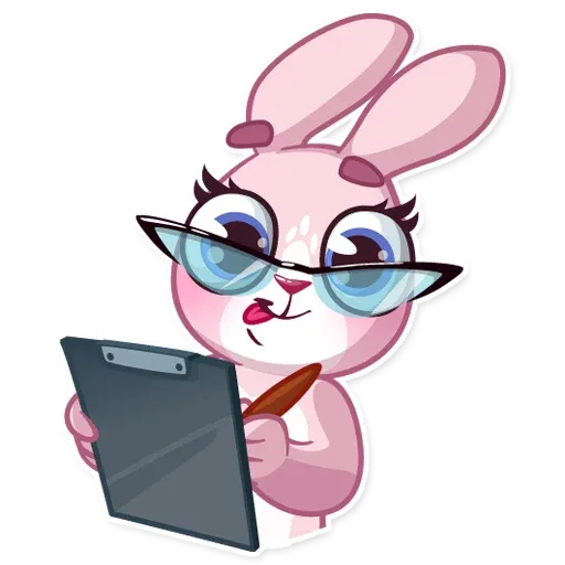 Rosy Bunny - Sticker 15