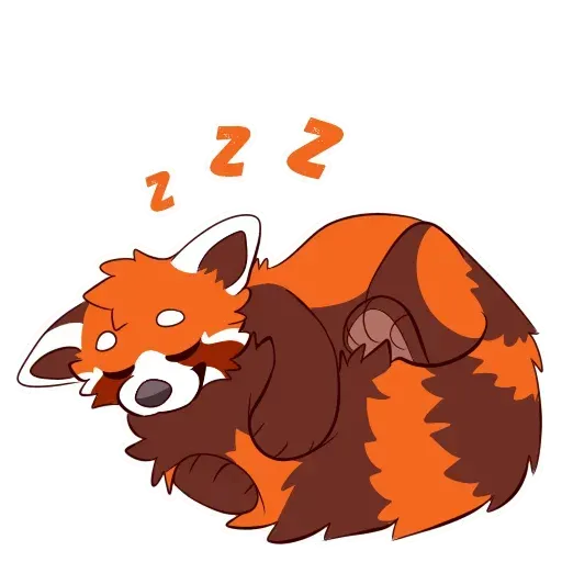Red Panda - Sticker 10