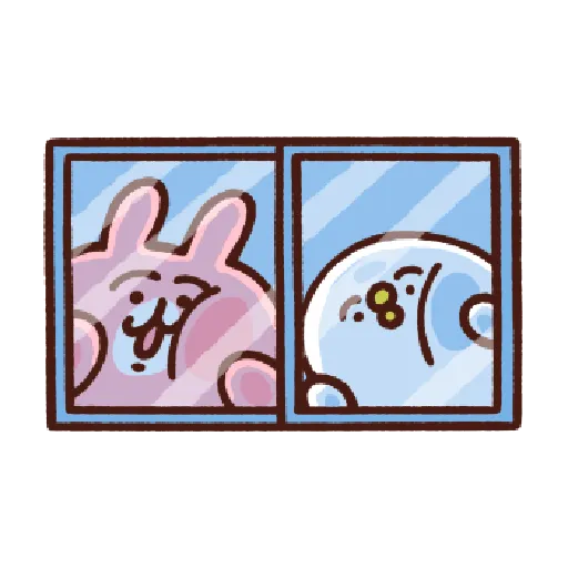 Piske & Usagi New Year - Sticker 27