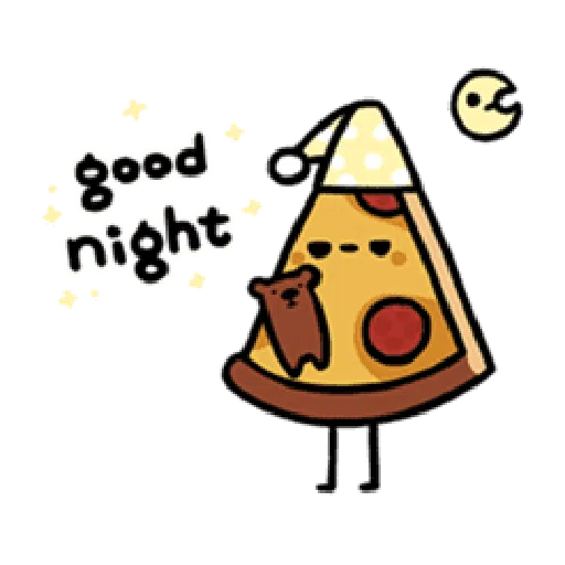 Moe Pizza and Friend Basil - Sticker 19