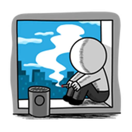 Working Moon - Sticker 30