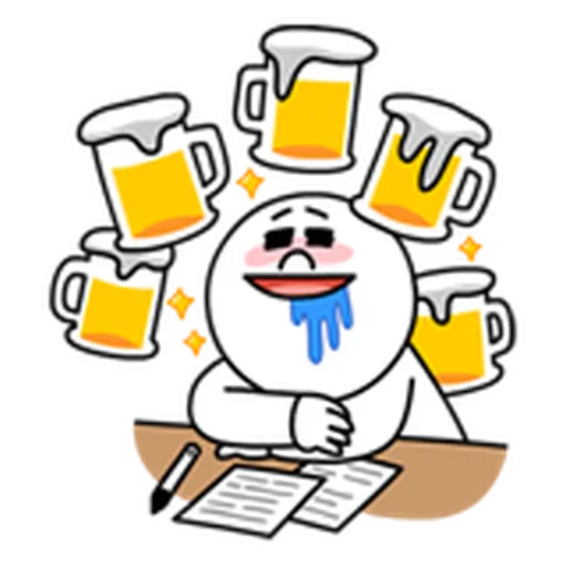 Working Moon - Sticker 10