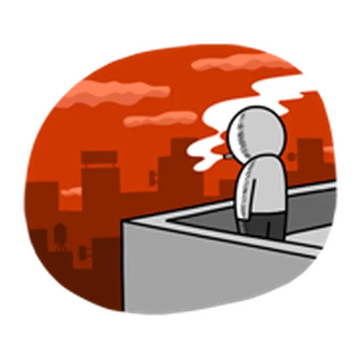 Working Moon - Sticker 18