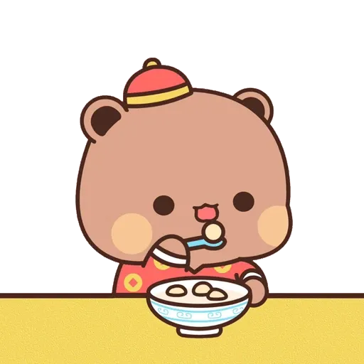 熊貓一二 festival New Year 3 (一二新年) GIF* - Sticker 18