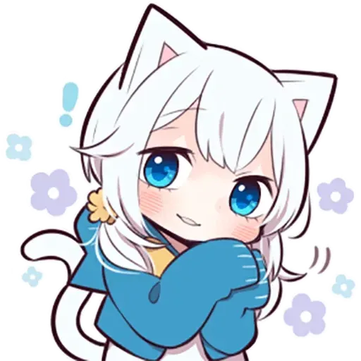 White kitten - Sticker 10