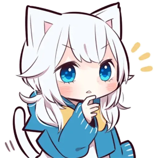 White kitten - Sticker 18