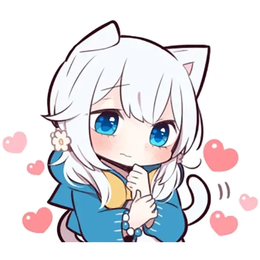 White kitten - Sticker 16