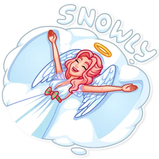 Christmas Angel - Sticker 23