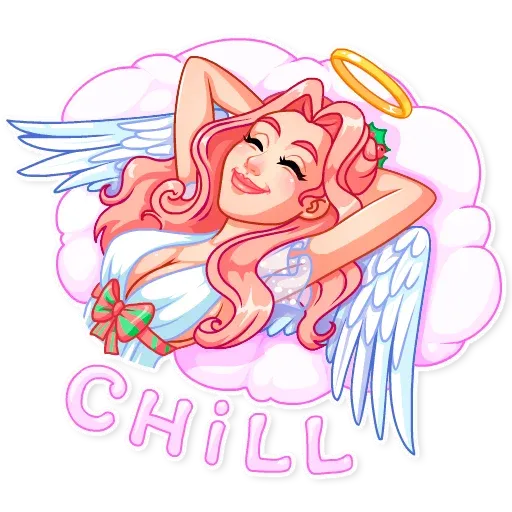 Christmas Angel - Sticker 18