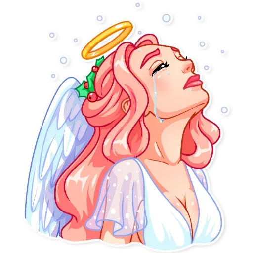 Christmas Angel - Sticker 12