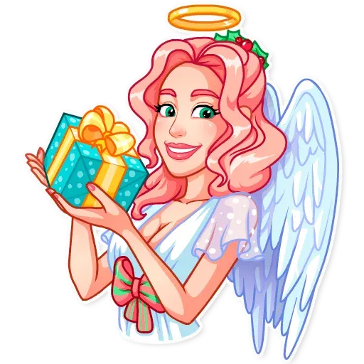 Christmas Angel - Sticker 17