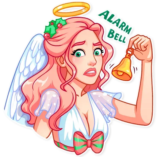 Christmas Angel - Sticker 16