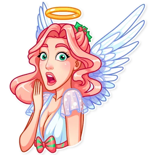 Christmas Angel - Sticker