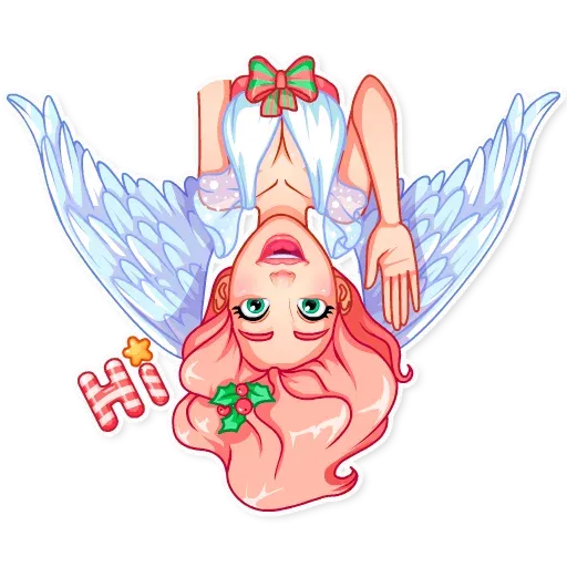 Christmas Angel - Sticker