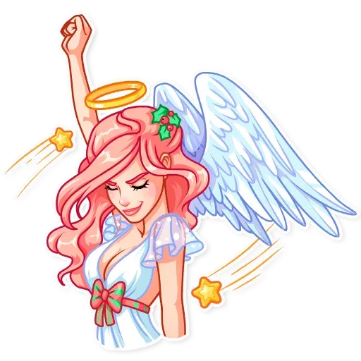 Christmas Angel - Sticker 15