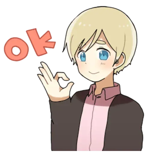 Obediente Blond boy - Sticker 11