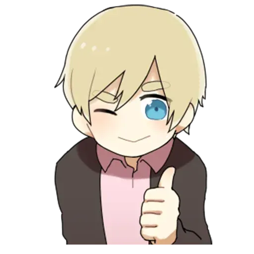 Obediente Blond boy - Sticker 15