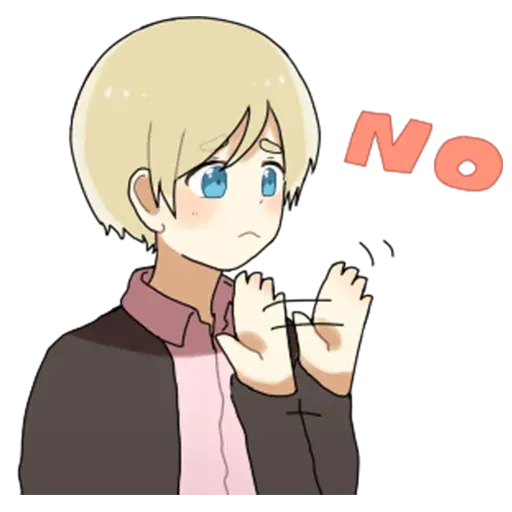 Obediente Blond boy - Sticker 12