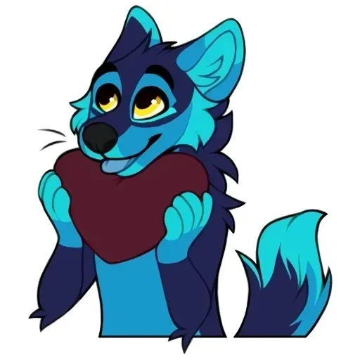 Furry 10 - Sticker