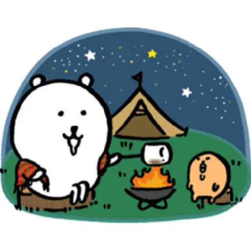 自我吐槽的白熊 亂來填充包9 (夏日/復活節篇) - Sticker 9